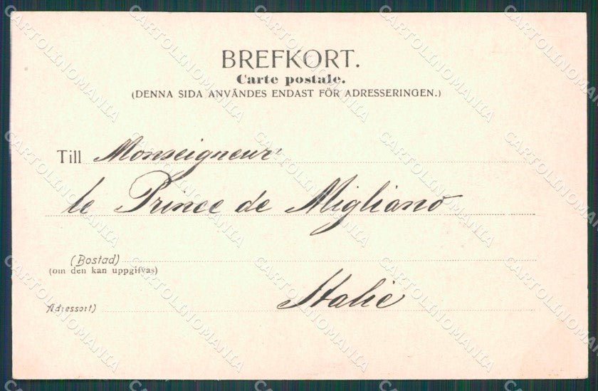 Sweden Fran Lappmarken postcard XC1130 – retro