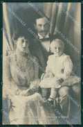 Norge Norway Royalty Stamp Real Photo postcard XC1199 – fronte