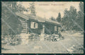 Norge Norway Gulsvikstuen Frognerseteren Stamp CORNER CREASE postcard XC1213 – fronte