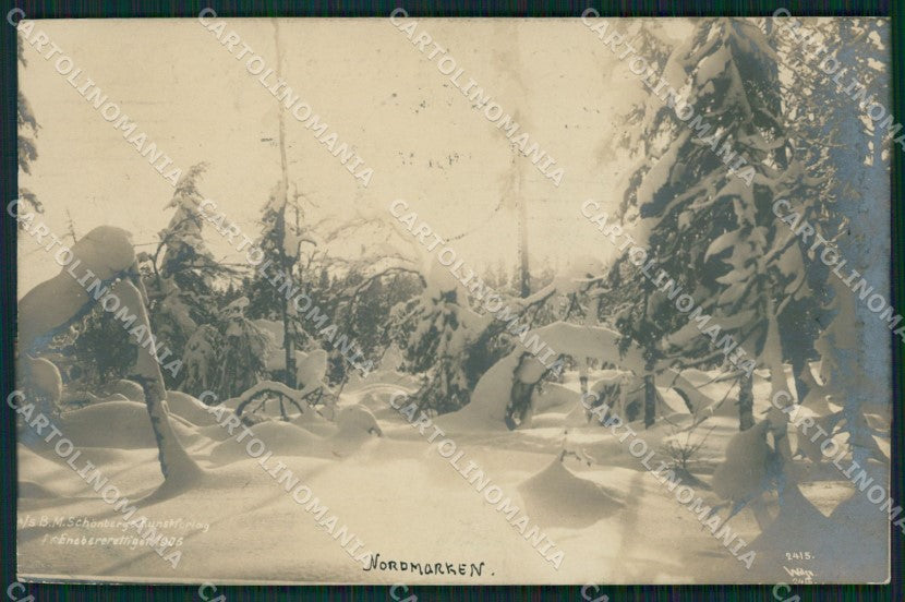 Norge Norway Oslo Christiania Stamp Real Photo postcard XC1239 – fronte