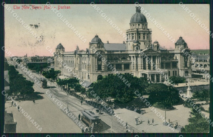 South Africa Durban Stamp postcard XC1243 – fronte