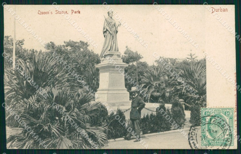 South Africa Durban Stamp postcard XC1244 – fronte