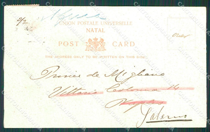 South Africa Durban Stamp postcard XC1247 – retro