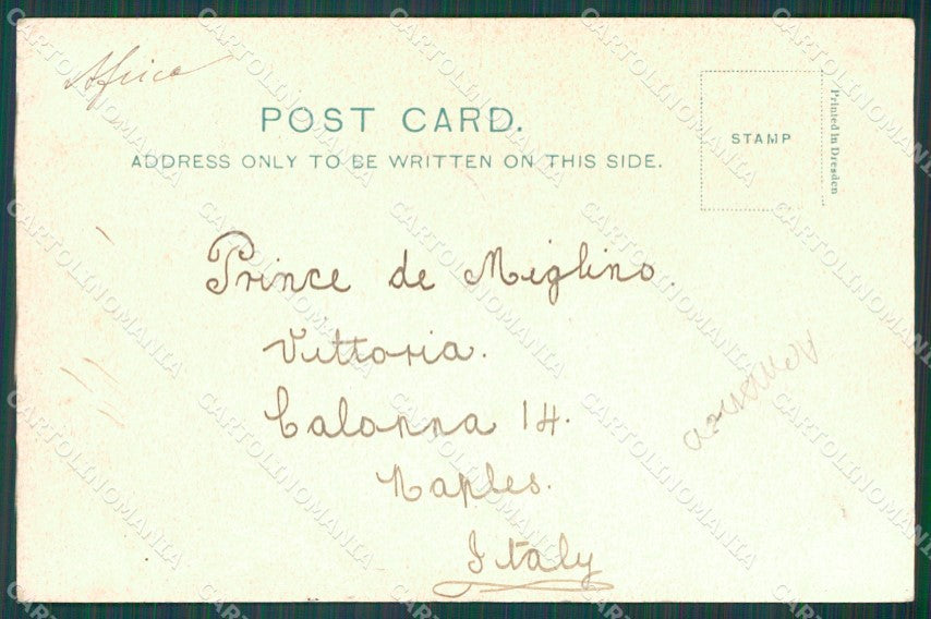 South Africa Durban Stamp ABRADED postcard XC1248 – retro