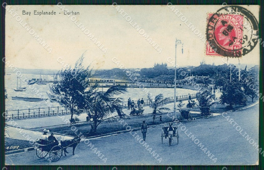 South Africa Durban Stamp postcard XC1258 – fronte