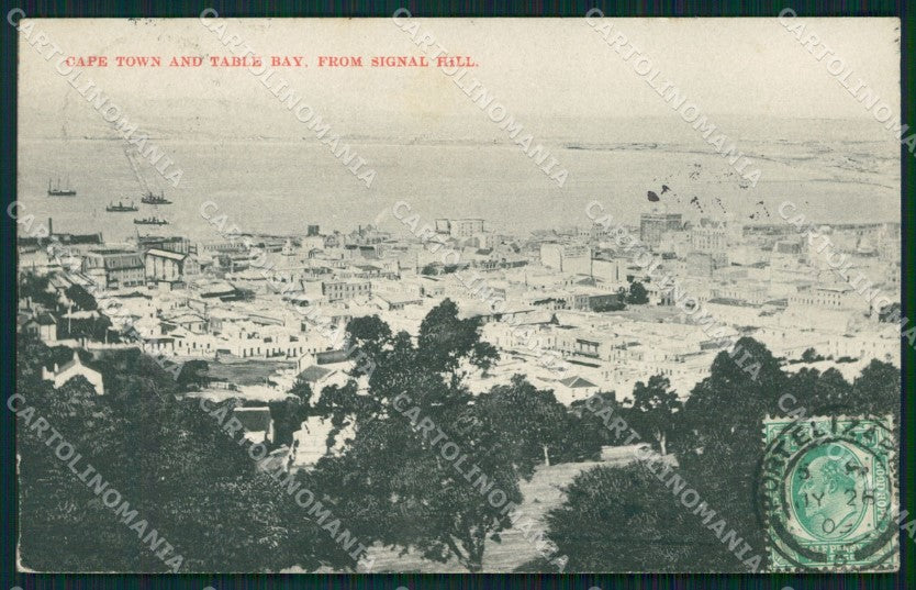 South Africa Cape Town Stamp postcard XC1268 – fronte