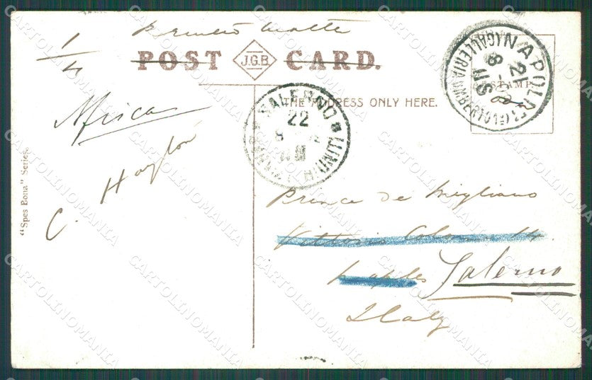 South Africa Cape Town Stamp postcard XC1268 – retro