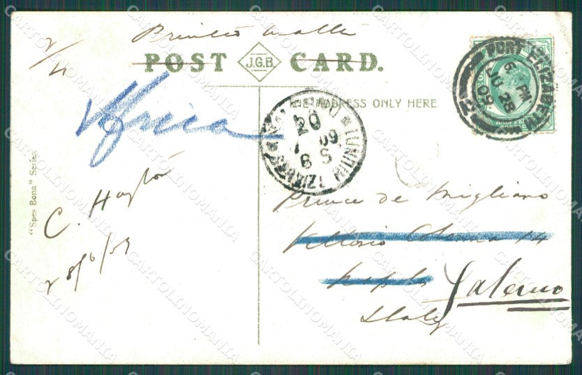 South Africa Cape Town Stamp postcard XC1270 – retro