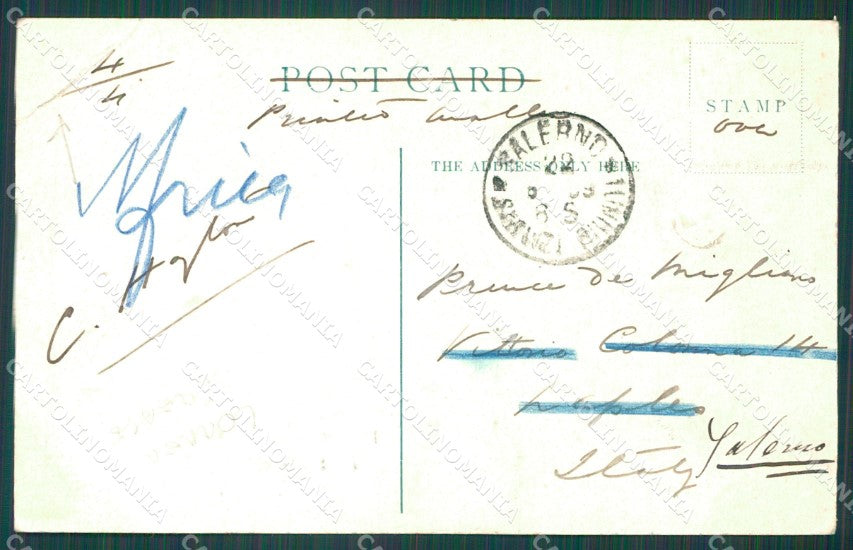South Africa Cape Town Stamp CORNER CREASE postcard XC1274 – retro