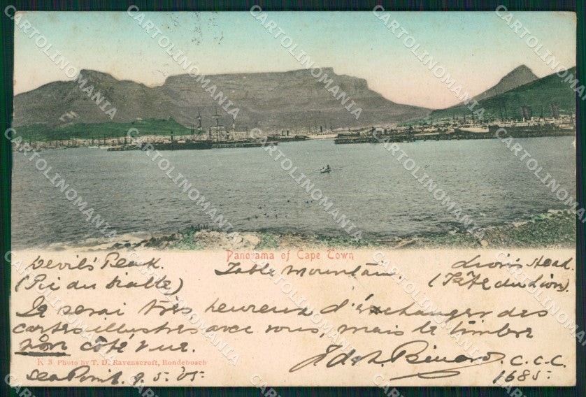 South Africa Cape Town Stamp postcard XC1279 – fronte