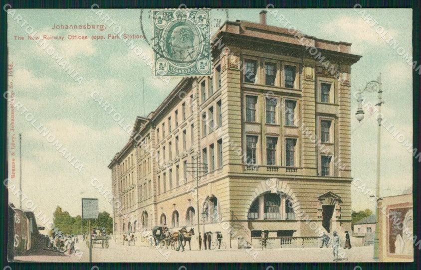 South Africa Johannesburg Stamp postcard XC1287 – fronte