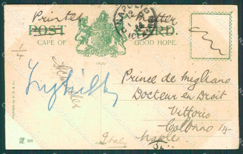 South Africa Port Elizabeth Stamp postcard XC1289 – retro