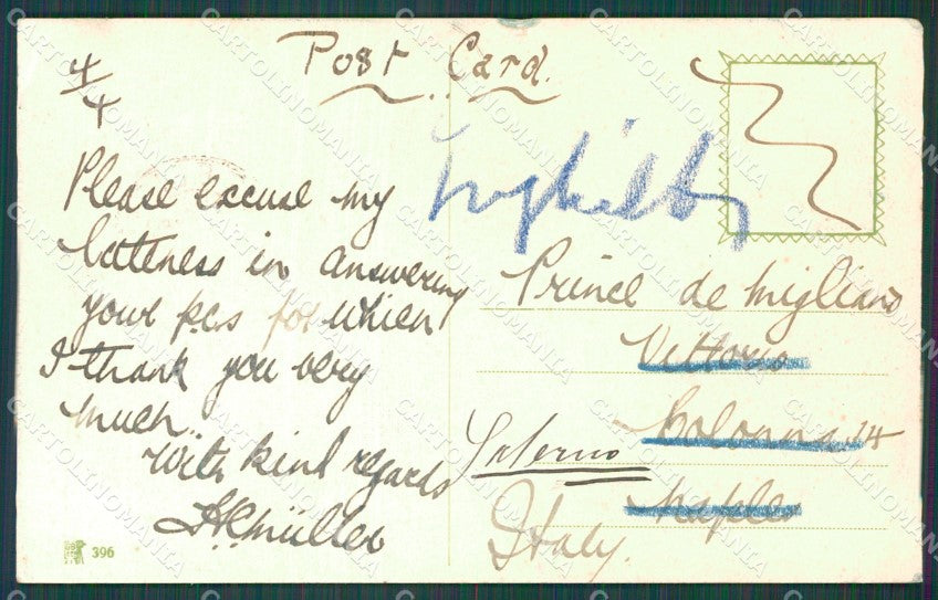 South Africa Port Elizabeth Stamp postcard XC1292 – retro