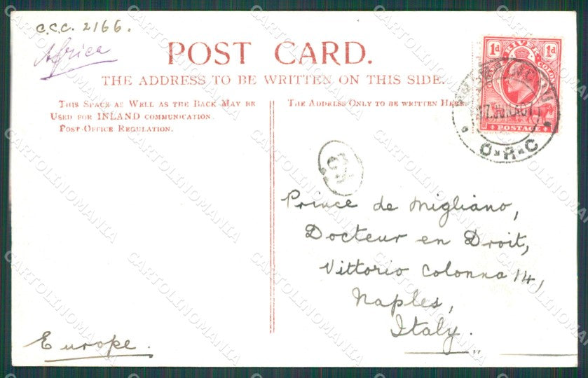 South Africa Port Elizabeth Stamp postcard XC1294 – retro