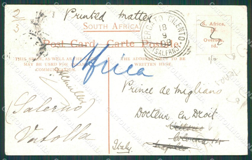 South Africa Pretoria TEARS postcard XC1304 – retro