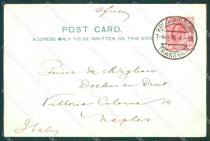 South Africa Pretoria postcard XC1305 – retro