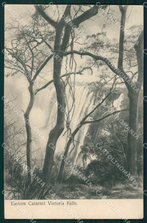 Africa Victoria Falls Zimbabwe Zambia postcard XC1313 – fronte