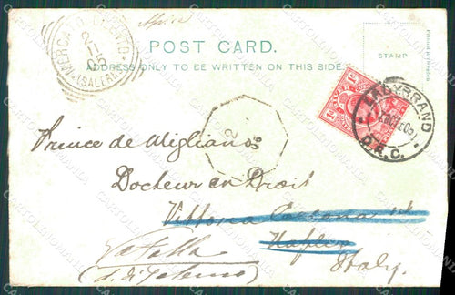 Africa Durban Ethnic Zulu postcard XC1325 – retro