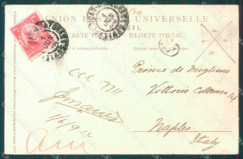 Brazil Manaus postcard XC1370 – retro