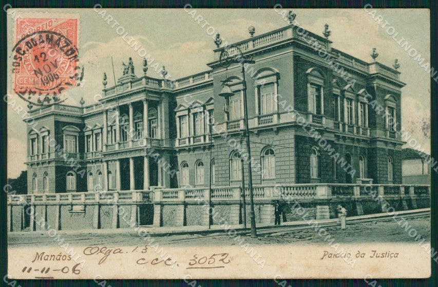 Brazil Manaus postcard XC1396 – fronte