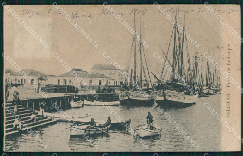 Brazil Pelotas postcard XC1418 – fronte