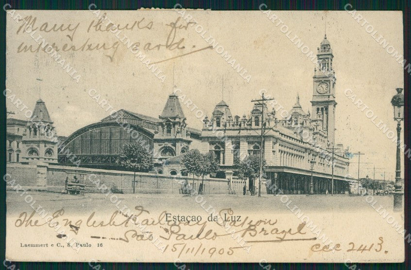 Brazil San Sao Paulo postcard XC1480 – fronte