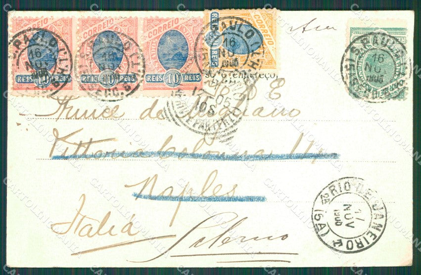 Brazil San Sao Paulo postcard XC1480 – retro