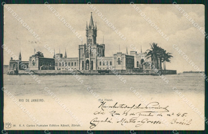 Brazil Rio de Janeiro postcard XC1483 – fronte