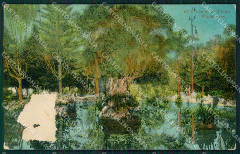 Uruguay Montevideo ABRADED postcard XC1487 – fronte
