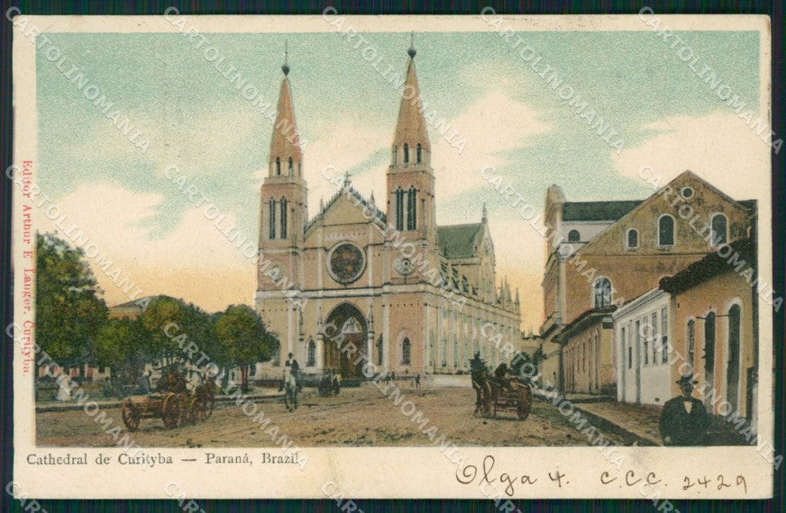 Brazil Curitiba Curityba postcard XC1507 – fronte