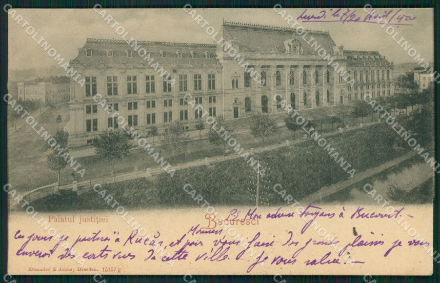 Romania Bucarest Bucuresci postcard XC1548 – fronte