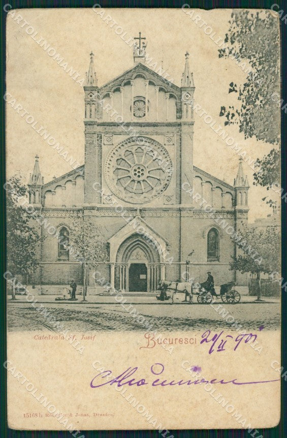 Romania Bucarest Bucuresci postcard XC1567 – fronte