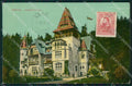 Romania Muntenia Prahova Sinaia CREASE postcard XC1587 – fronte