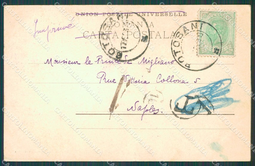 Romania Muntenia Prahova Sinaia postcard XC1589 – retro