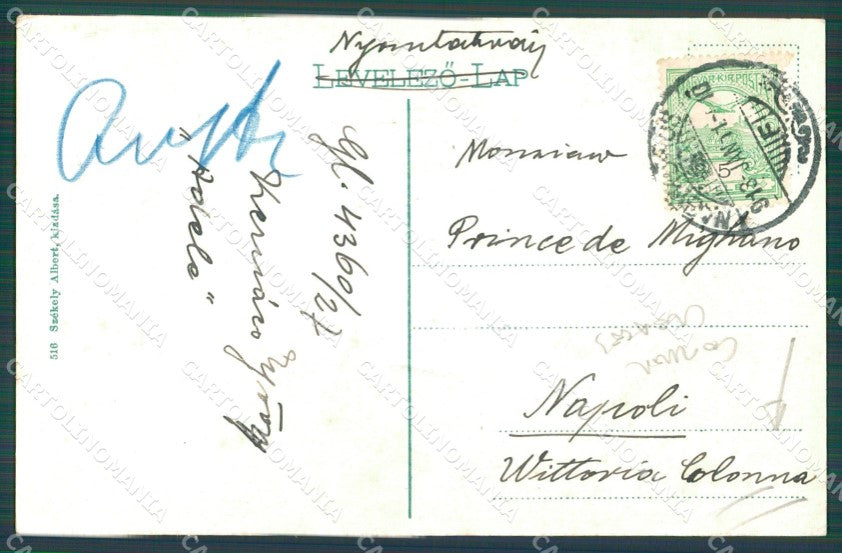 Ungheria Nagykoros CORNER CREASES postcard XC1604 – retro