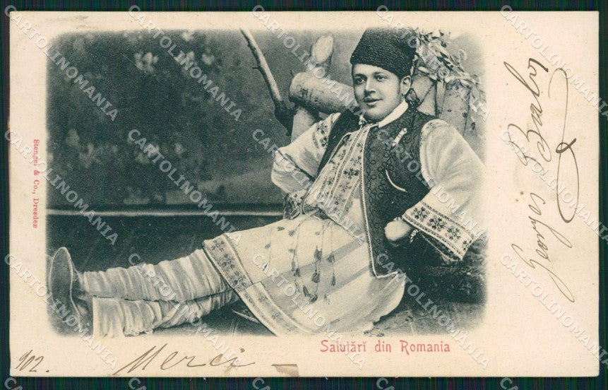 Romania Ethnic postcard XC1625 – fronte