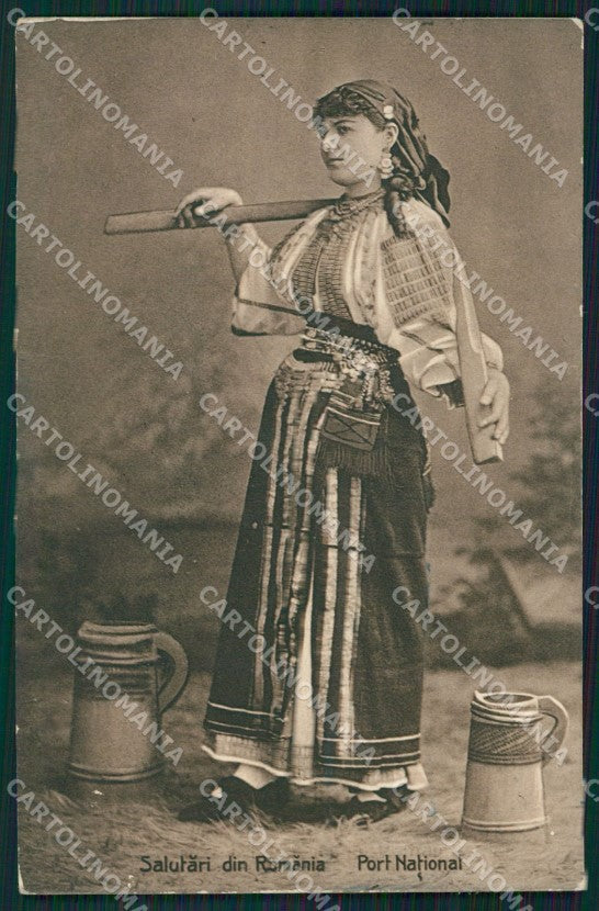 Romania Ethnic postcard XC1636 – fronte