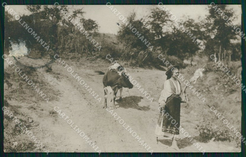 Romania Ethnic Real Photo postcard XC1644 – fronte
