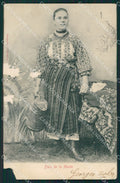 Romania Ethnic TEAR ABRADED postcard XC1646 – fronte