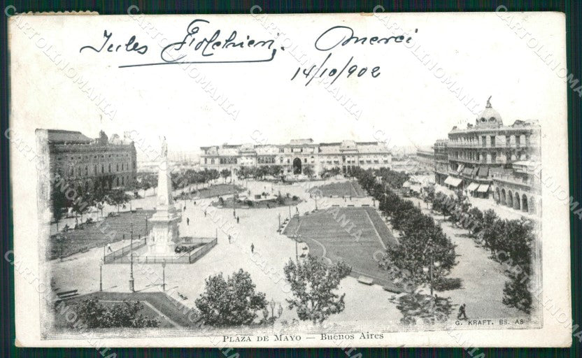 Argentina Buenos Aires postcard XC1787 – fronte
