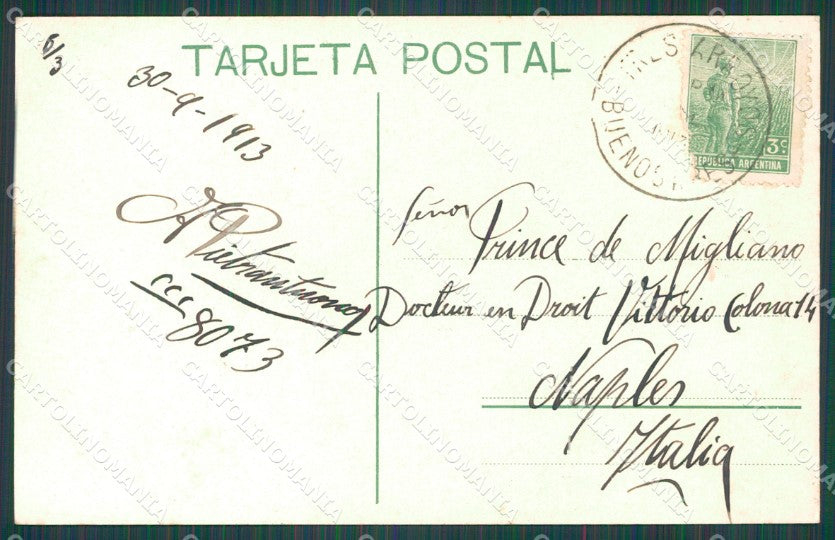 Argentina Buenos Aires postcard XC1799 – retro