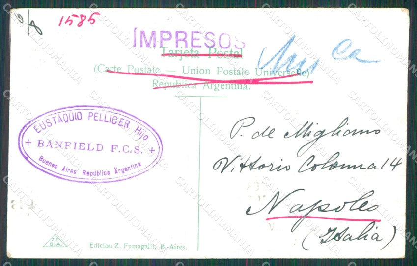 Argentina Buenos Aires postcard XC1807 – retro