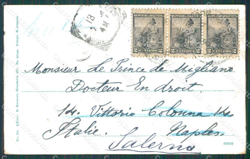 Argentina Buenos Aires postcard XC1809 – retro