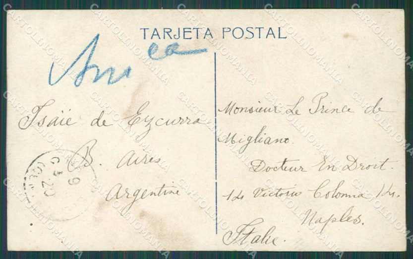 Argentina Buenos Aires Tropero Real Photo postcard XC1819 – retro