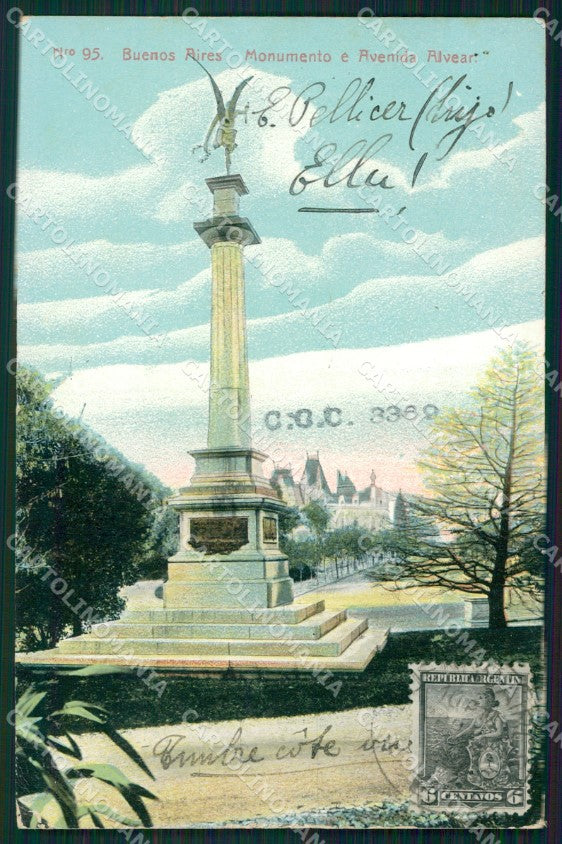 Argentina Buenos Aires postcard XC1830 – fronte