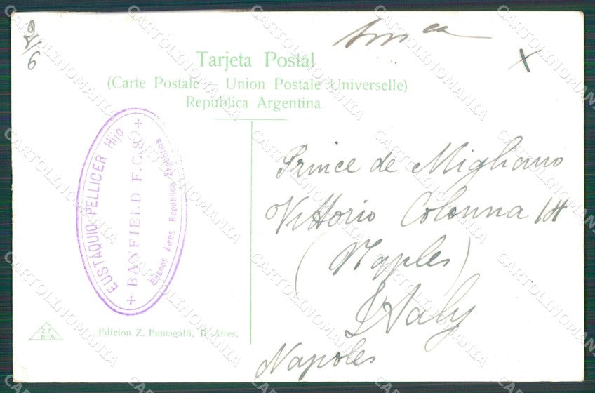 Argentina Buenos Aires postcard XC1830 – retro