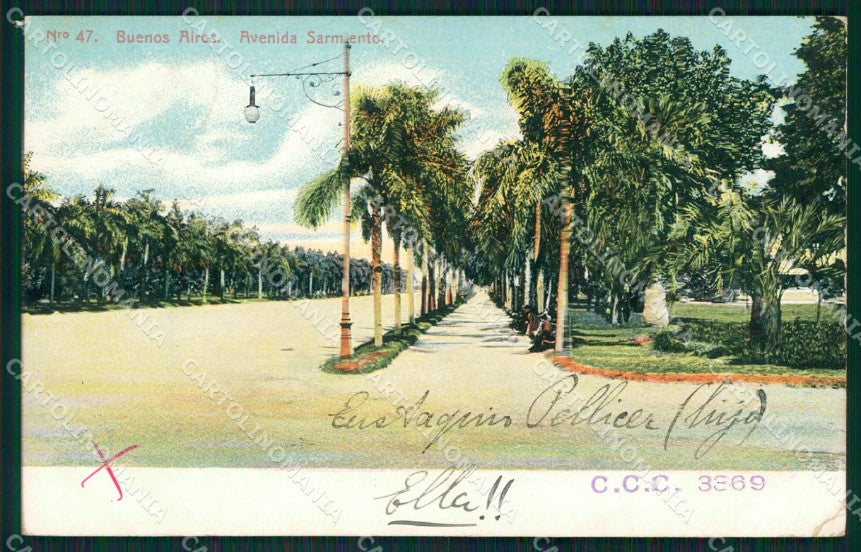 Argentina Buenos Aires postcard XC1831 – fronte
