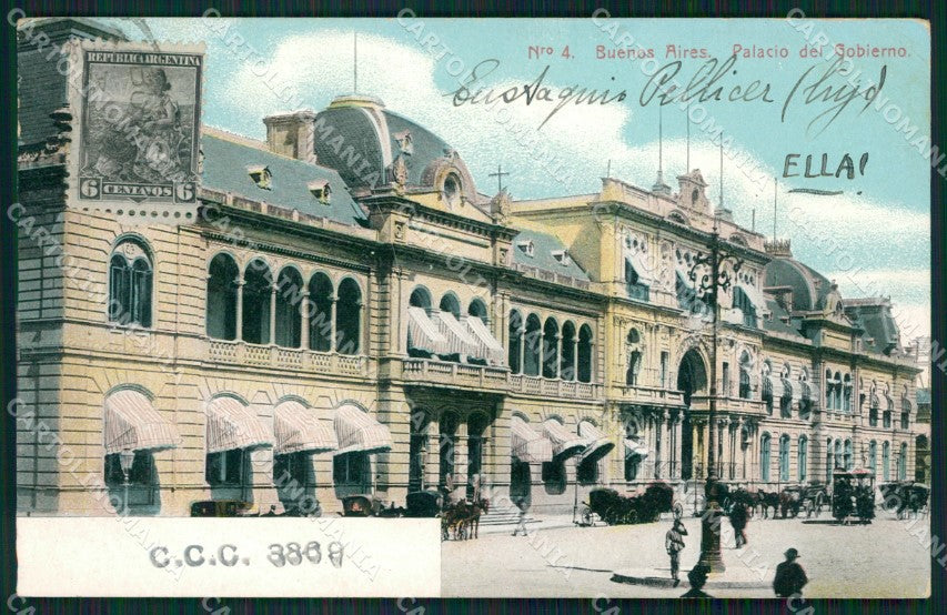 Argentina Buenos Aires postcard XC1832 – fronte
