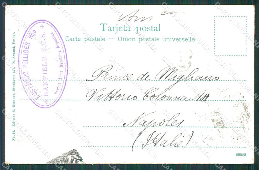 Argentina Buenos Aires postcard XC1837 – retro