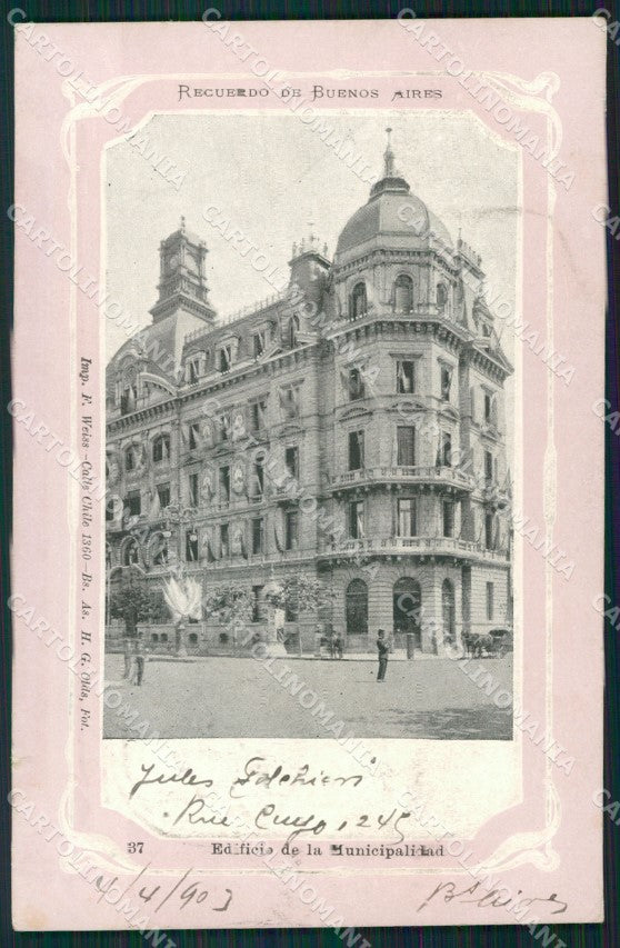 Argentina Buenos Aires TEAR postcard XC1838 – fronte